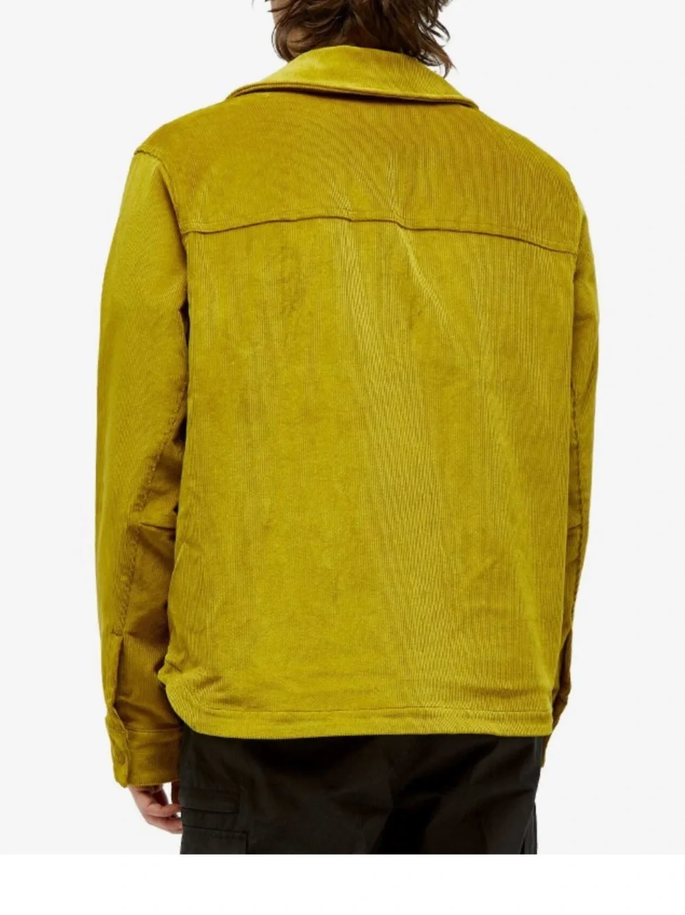 The North Face Mens Utility Heritage Cord Jacket Shacket Relaxed Sulfur Moss XL